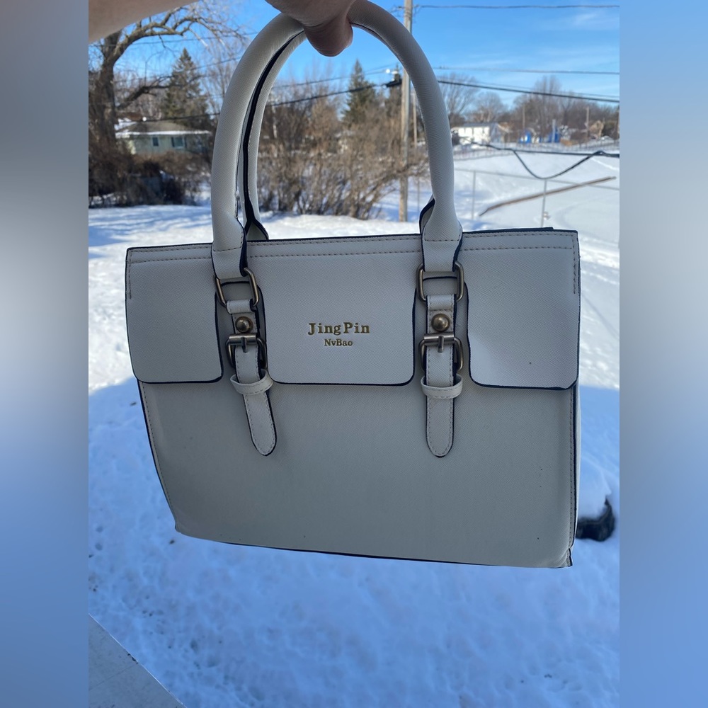 White JingPin purse